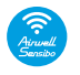 Funkcja Airwell Sensibo- sterowaie  dowolym klimatyzatorem wyposażonym w odbiornik podczerwieni niezależnie od techologii w jakiej został wykoany (inwert czy on/off).
