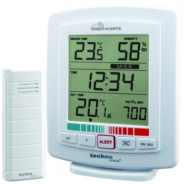 Stacja pogody Mobilealerts WL2000 + czujnik temperatury zewnętrznej