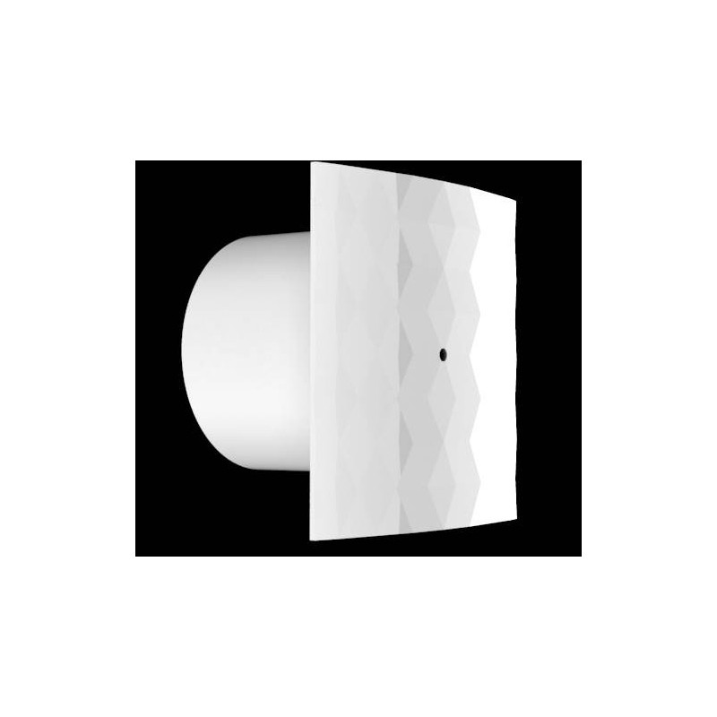 Wentylator ścienny Dospel Black&White 100 White WC