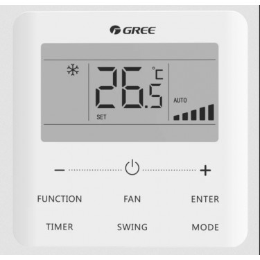 Klimatyzator kasetonowy Gree GUD125T1/A-S / GUD125W1/NhA-X