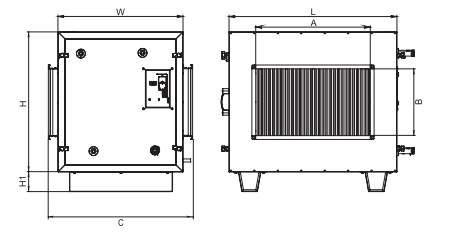 Salda cetrale wetylacyjne. Akcesoria Comfort Box 600x350﻿