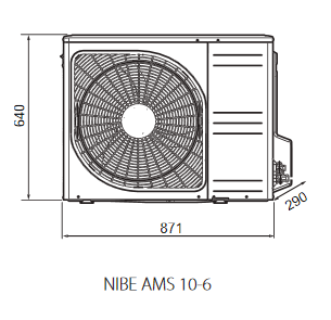 Pompa ciepła NIBE AMS 10-6 / BA-SVM 10-200/6E