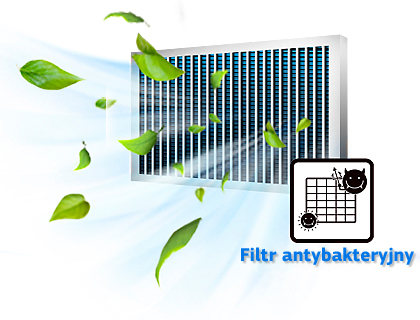 Filtr antybakteryjny Klimatyzator przypodłogowo-podsufitowy Samsung AM056FNCDEH