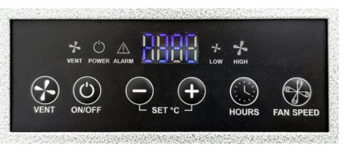 Klimatyzator przenośny Fral FSC25.3 - panel sterowania 